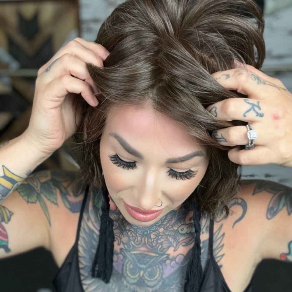 Rebel Gypsy Monofilament Wig (5AM) - Picture 2 of 9